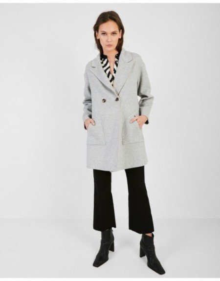 ABRIGO REVERSIBLE BOTONES