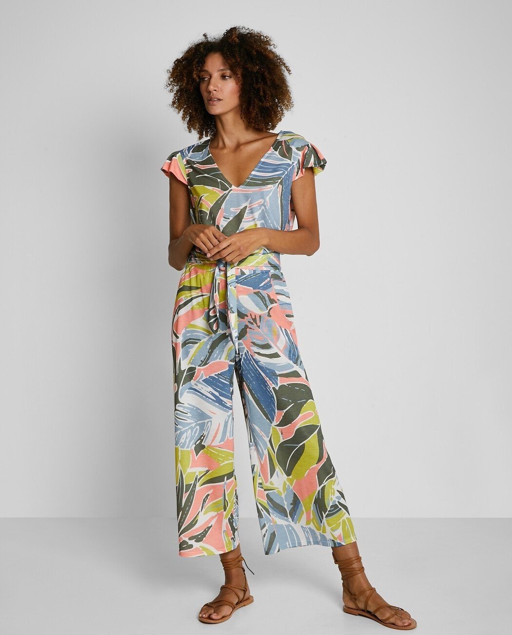 PANTALÓN CULOTTE ESTAMPADO