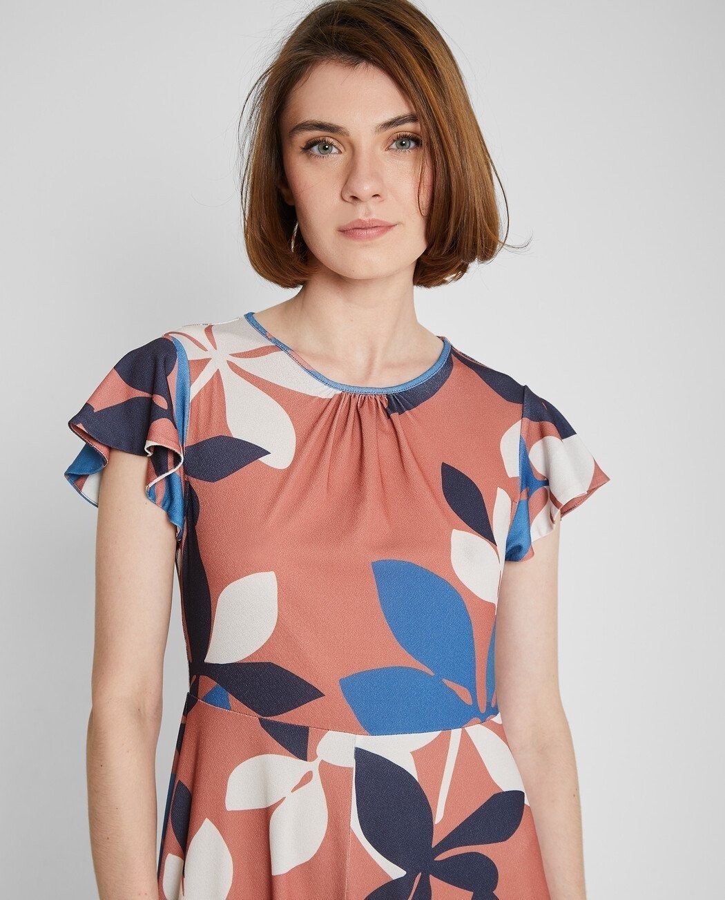 VESTIDO MIDI ESTAMPADO