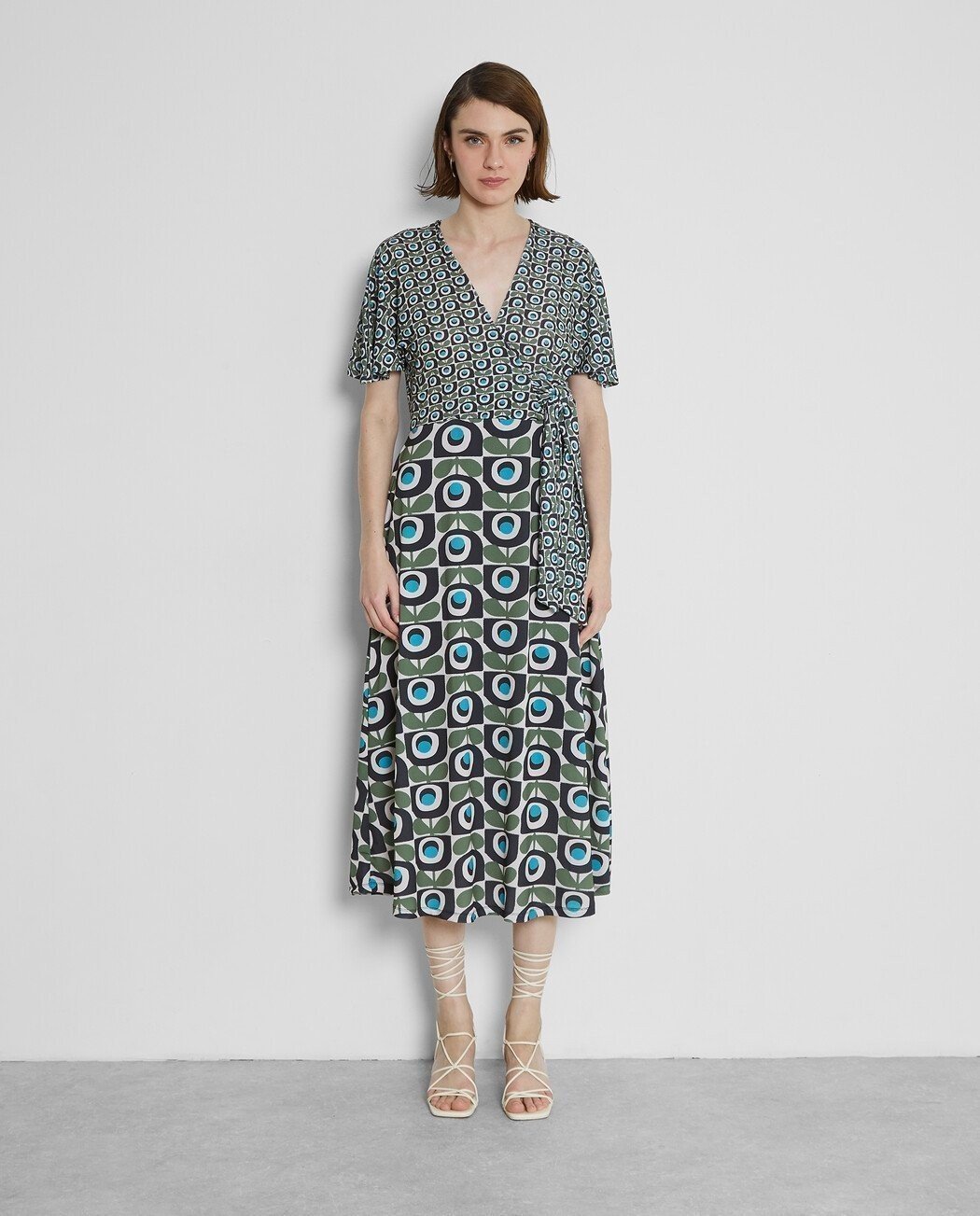 VESTIDO MIDI CRUZADO