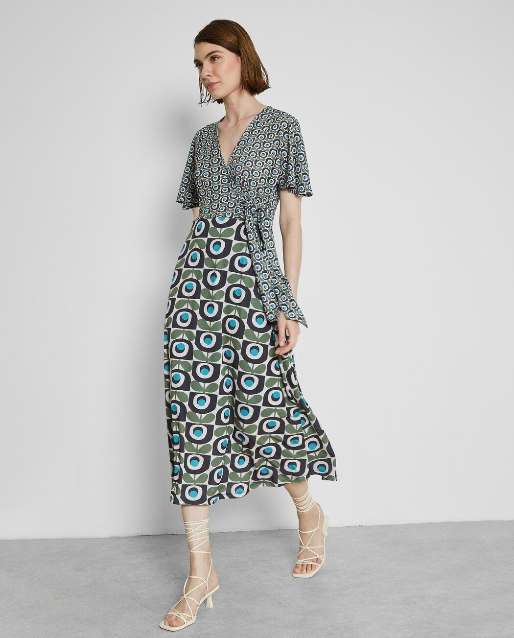 VESTIDO MIDI CRUZADO