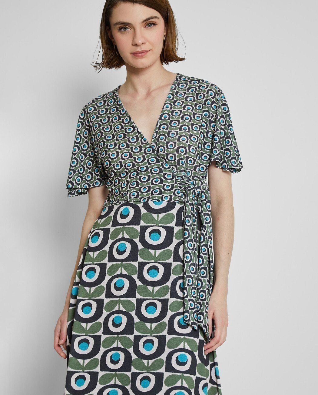 VESTIDO MIDI CRUZADO