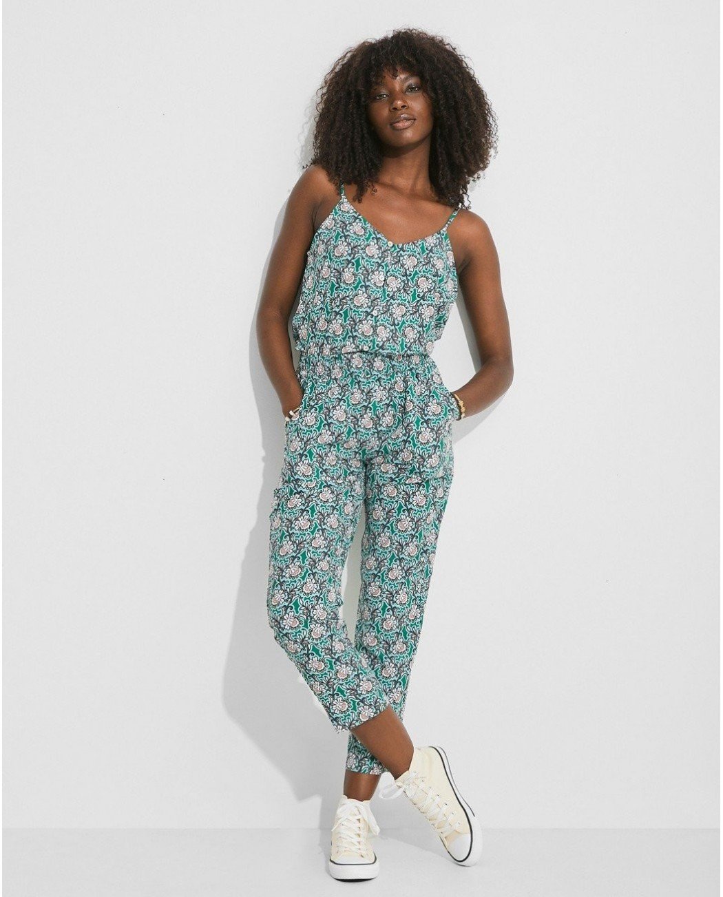 PANTALÓN SATIN FLORAL