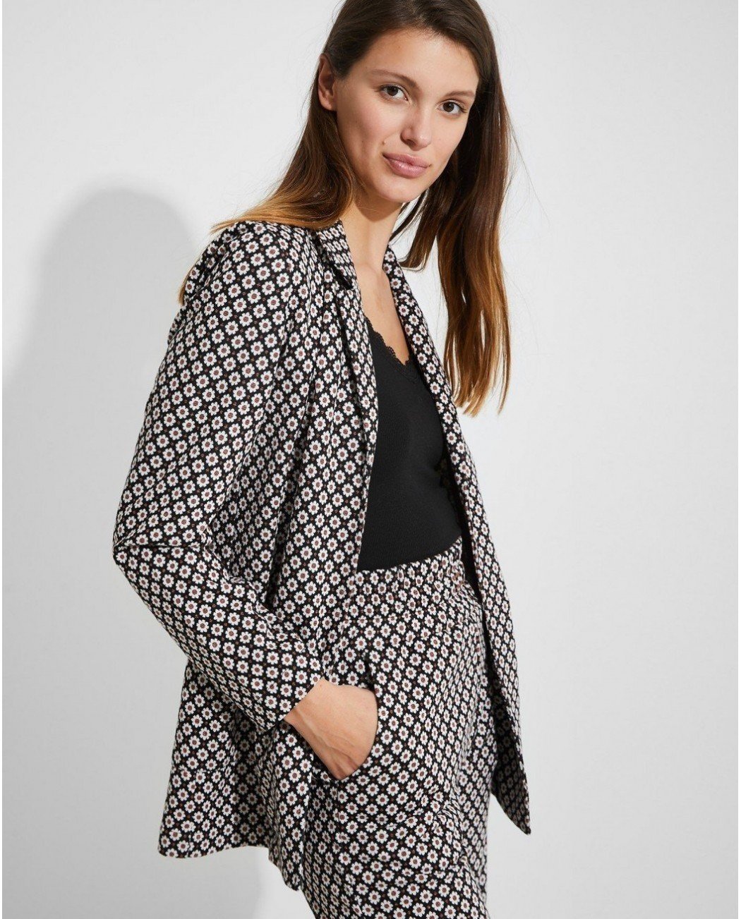 BLAZER ESTAMPADA HELIX
