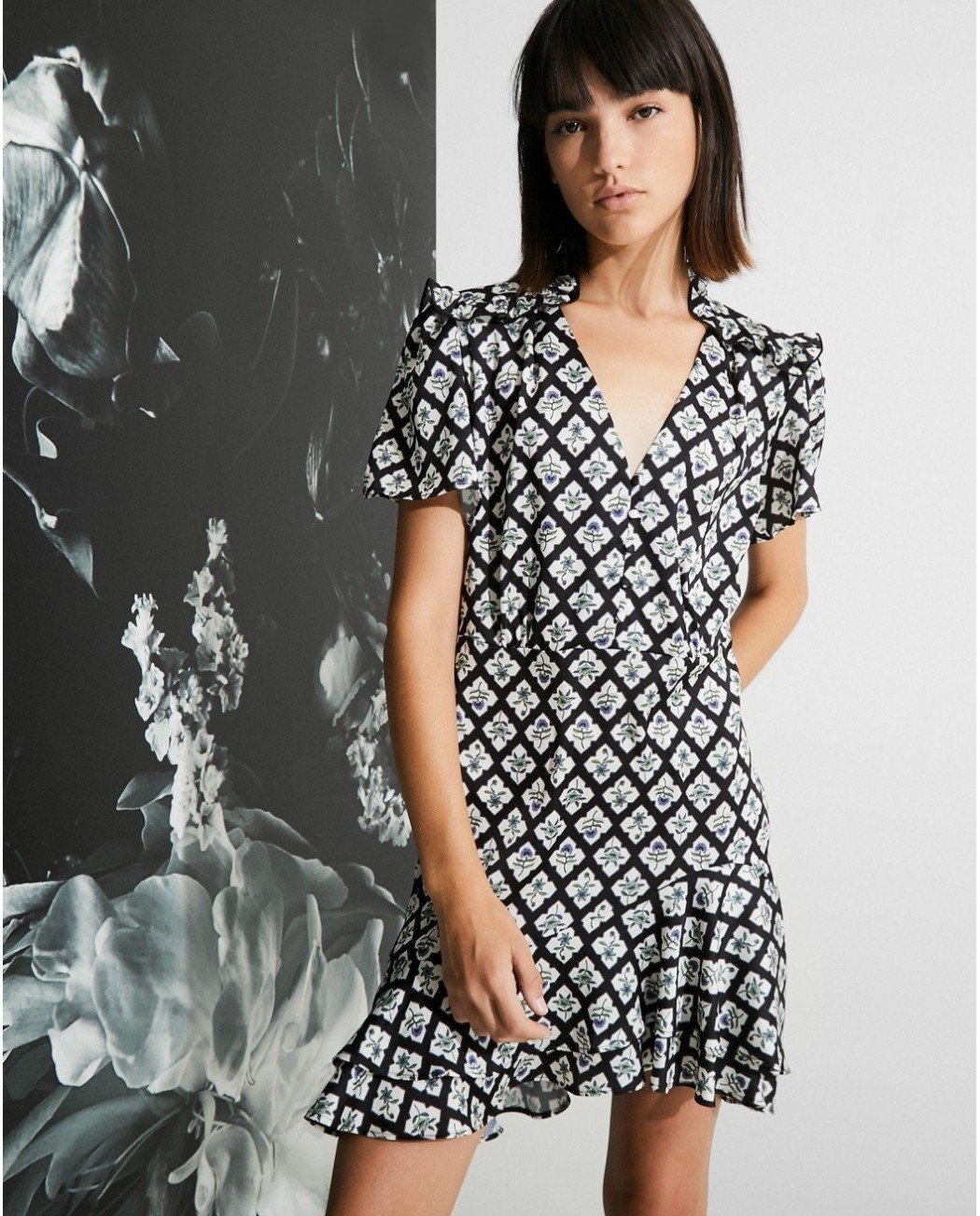 VESTIDO JULIANE VOLANTES