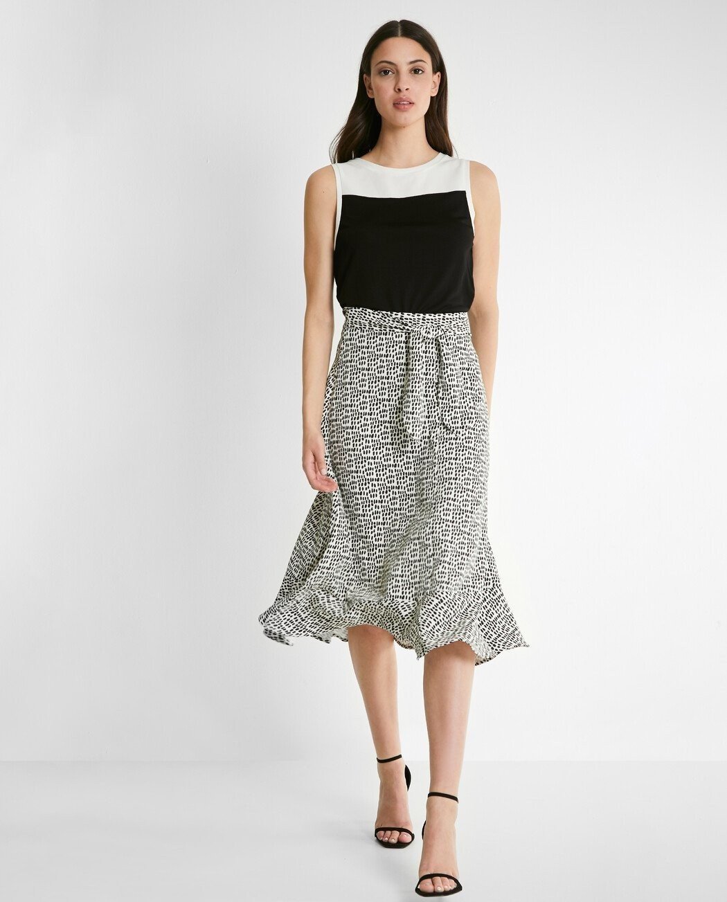 FALDA MIDI VUELO